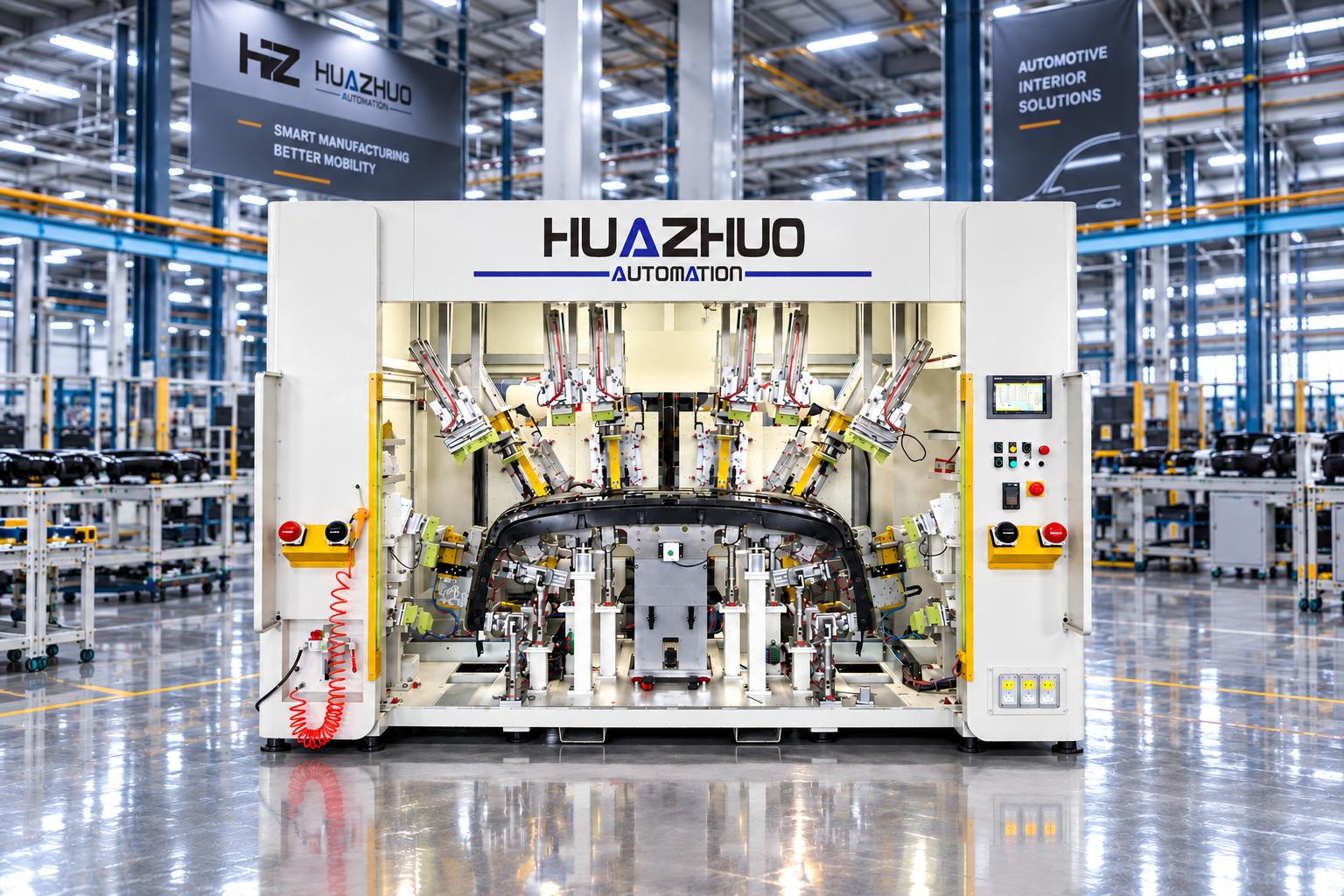 HUAZHUO Bumper Punching and Welding Project