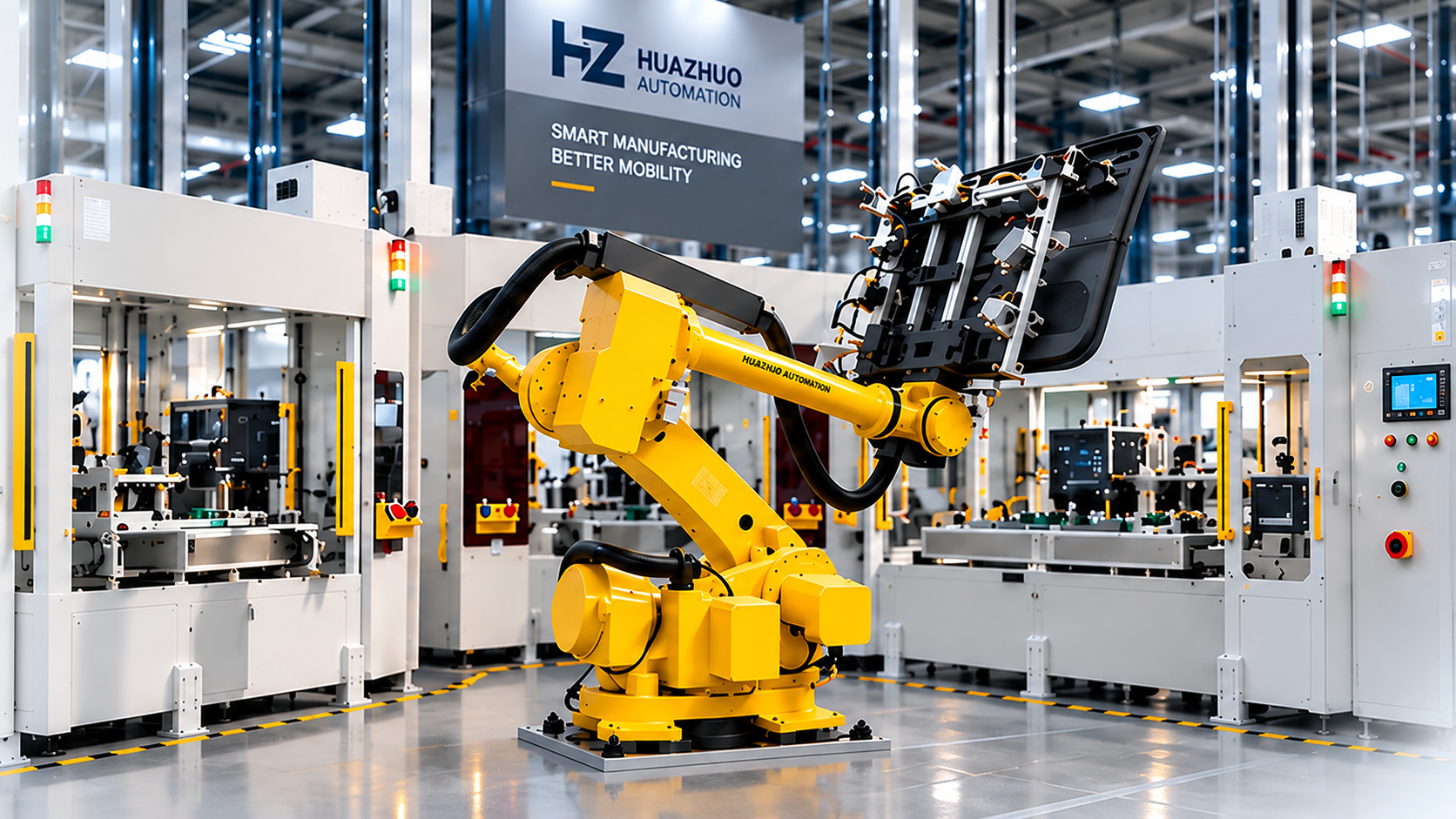 HUAZHUO Automotive Door Panel Assembly Line Project