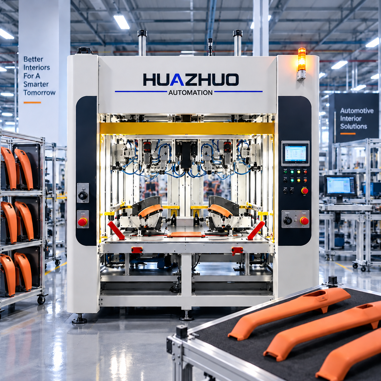 HUAZHUO Automotive Interior Wrapping Equipment