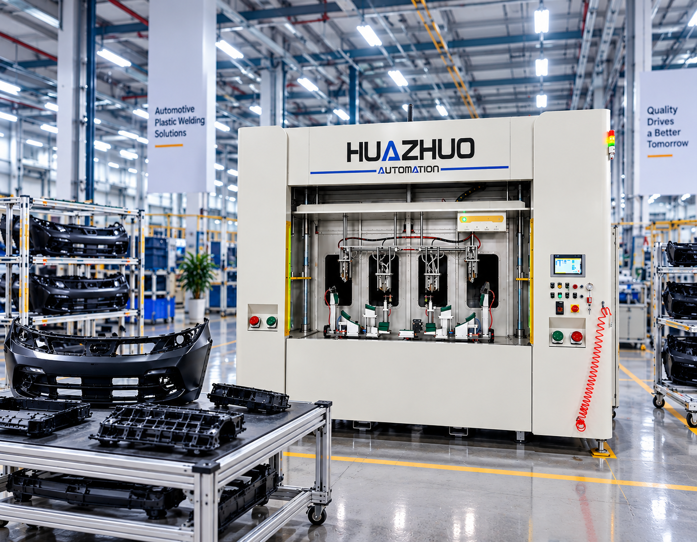 HUAZHUO Robotic Ultrasonic Welding