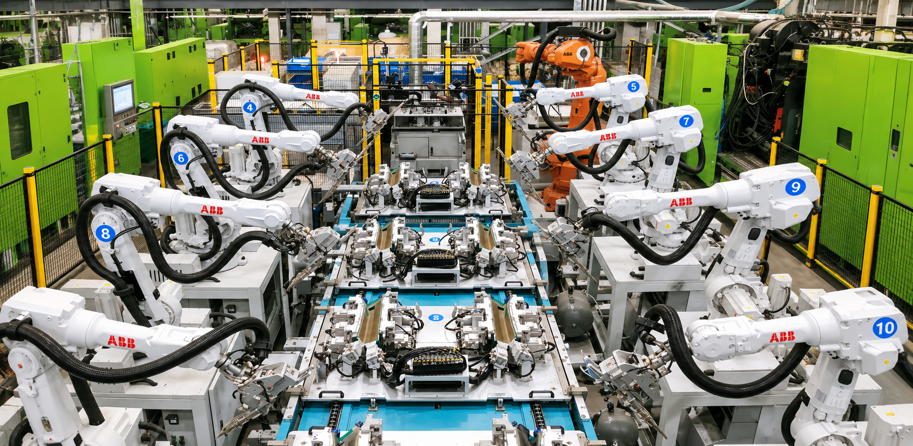 HUAZHUO Intelligent Process Control for Automotive Automation